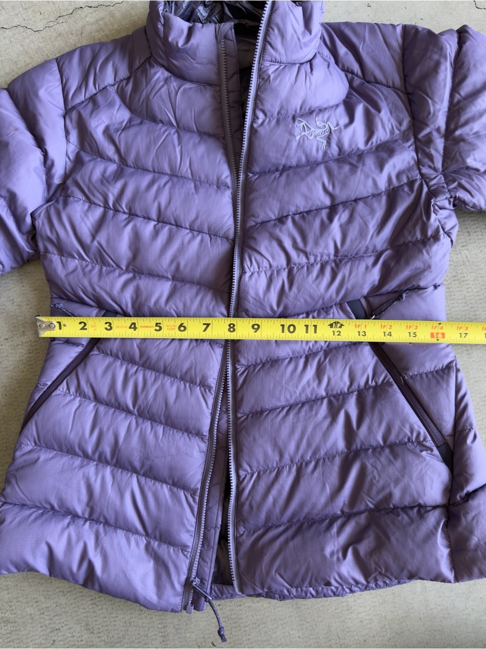 Arc'teryx / Purple Down Puffer Jacket / Womens Small - Picture 7 of 8